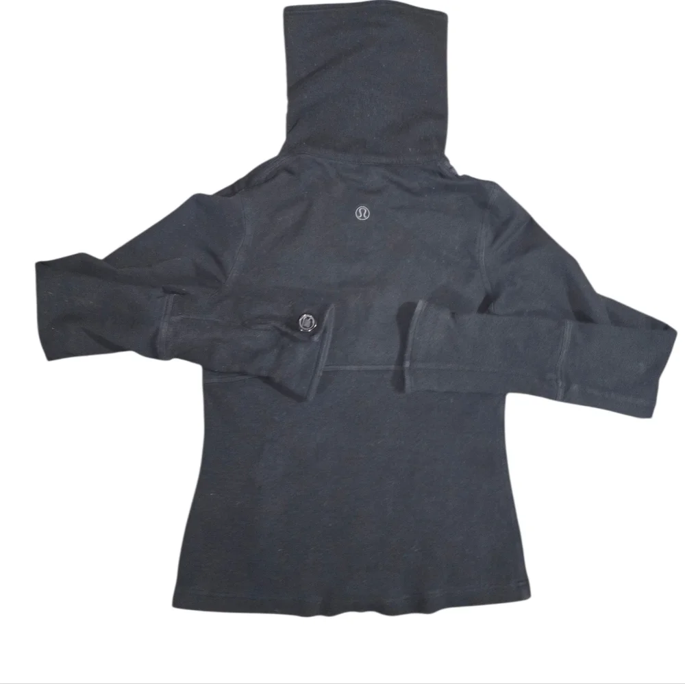 Lululemon Black Admiral Military-Style Jacket Size 8